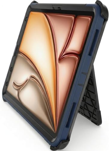 Image of OtterBox Defender Series Case for iPad Air 11-inch (M3) & (M2) - Offtides Blue, Rugged, Durable, Multi-Layer Protection (Single Unit Ships in polybag, Ideal for Business customers)