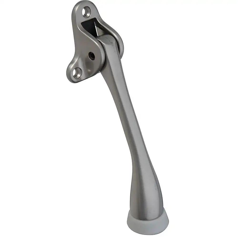 National Hardware Satin Nickel Door Stops 5In Stn Nckl