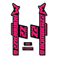 NEIGHBORHOOD Karabiner & Sticker ■B Stickers compatible with Marzocchi Bomber Z2 e-bike fork