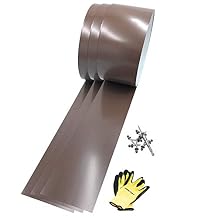 EAGLE 1 26 Gauge General Use or Roofing Flashing Rolls 3 Pack - DIY or Contractors Ten FT in Length, Multiple Sizes in Listing Brown, 4in. x 10ft.