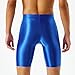 cloudmall Men Fashion Sports Shorts Sexy Sheer Leggings Capris Beach Trunks Royal Blue XL