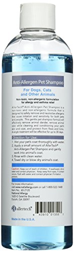 Allertech® Anti-Allergen Pet Shampoo 16-Oz Bottle #TOP1
