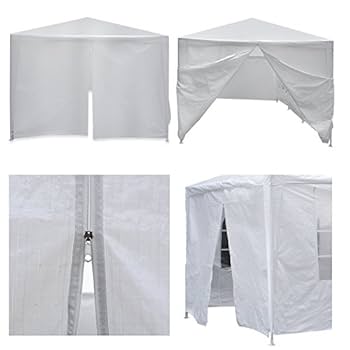 Amazon.com : ZENY 8 Walls 10' x 30' White Party Wedding Tent