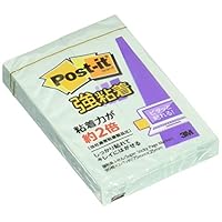 Amazon.co.jp: ポストイット 付箋 強粘着 75×25mm 90枚 2冊 ライム 5個
