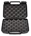 Single Pistol Case - Premium Hard Plastic Gun Cases - Fits Full Size Handgun - Great for Transport in Car - Fits Most Glock, Smith and Wesson (S&W), Ruger, Colt, Beretta (Case Without Cable Lock)