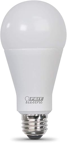 Feit Electric Bombilla LED A21, equivalente a 200 W, no regulable, 3050 lúmenes, base estándar E26, luz diurna de 5000 K, bombilla LED de alto