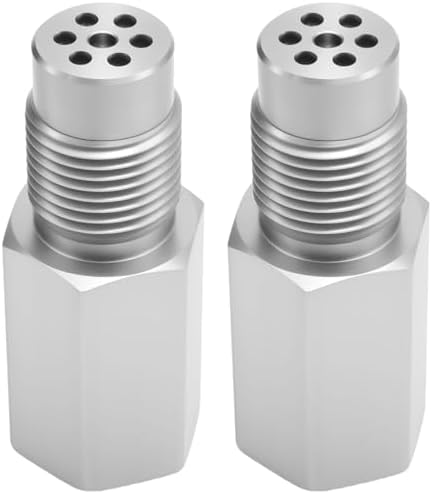 O2 Sensor Spacer Golf R AXGSRV O2 Sensor Adapter Mini Catalytic Converter, Replacement for ...