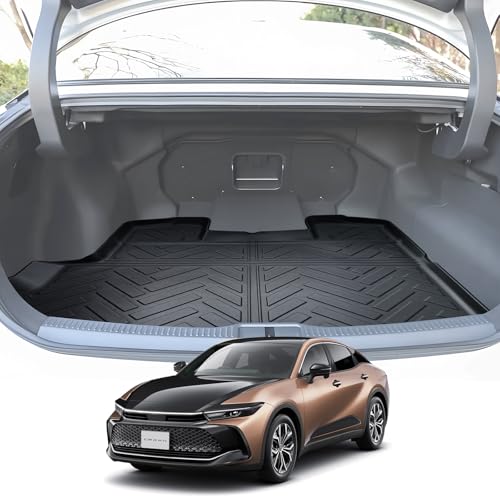 LANGBEAN トヨタ クラウン クロスオーバー 35系 ラゲッジマット クラウンクロスオーバー 専用 3D 防水マット TPE製 滑り止めマット 取り付け簡単 防キズ 防水 防汚 滑り止め クラウンクロスオーバー 専用 内装 カスタム パーツ