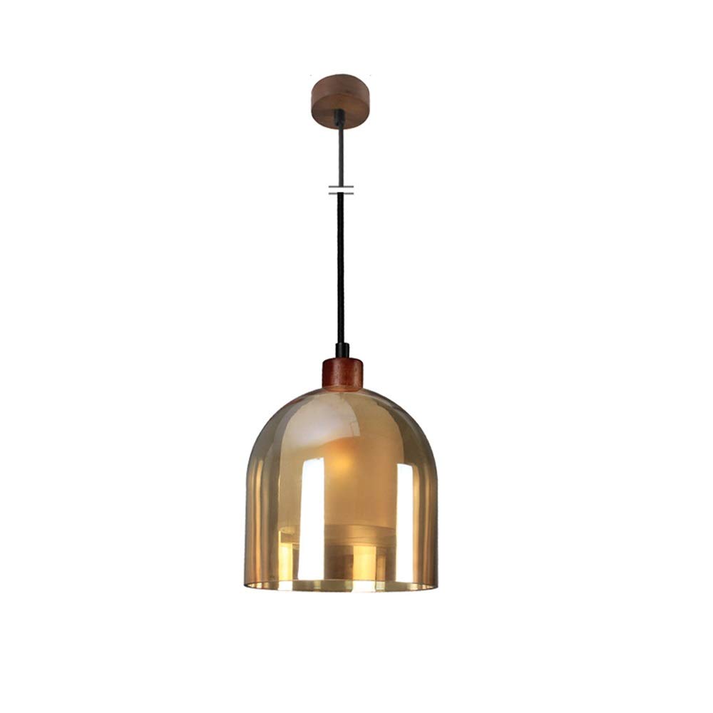 Lustre en verre exquis et élégant avec suspension réglable moderne
