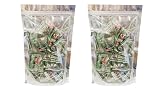 2 Packs - Brown Sugar Plum Candy Half Pound or 8 Oz per Bag - Keo Xi Muoi Duong Nau - 8 Oz per Bag x 2 Bags per Order - Product of Taiwan