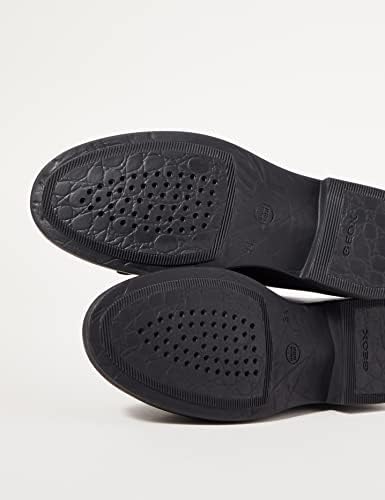 Geox Women's Loafers Moccasins, Black, 10 | Image 5