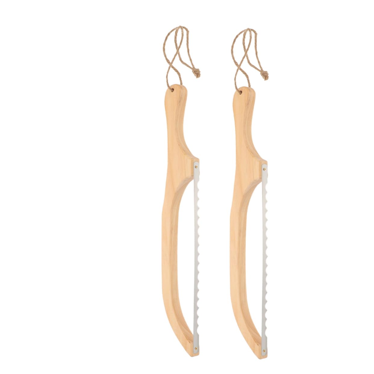 MAGICLULU 6 Pièces Outil Pour Trancher Le Coupe- En Acier Inoxydable Gâteau Gravé Coupe-gâteau Dentelé Outil De Coupe De Cuisson Coupe-gâteau En Acier Inoxydable Long Bois