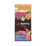 Starbucks Premium Select Collection, Kenya African Blend Medium Roast Coffee, Whole Bean, 6 Bags of 9 oz.