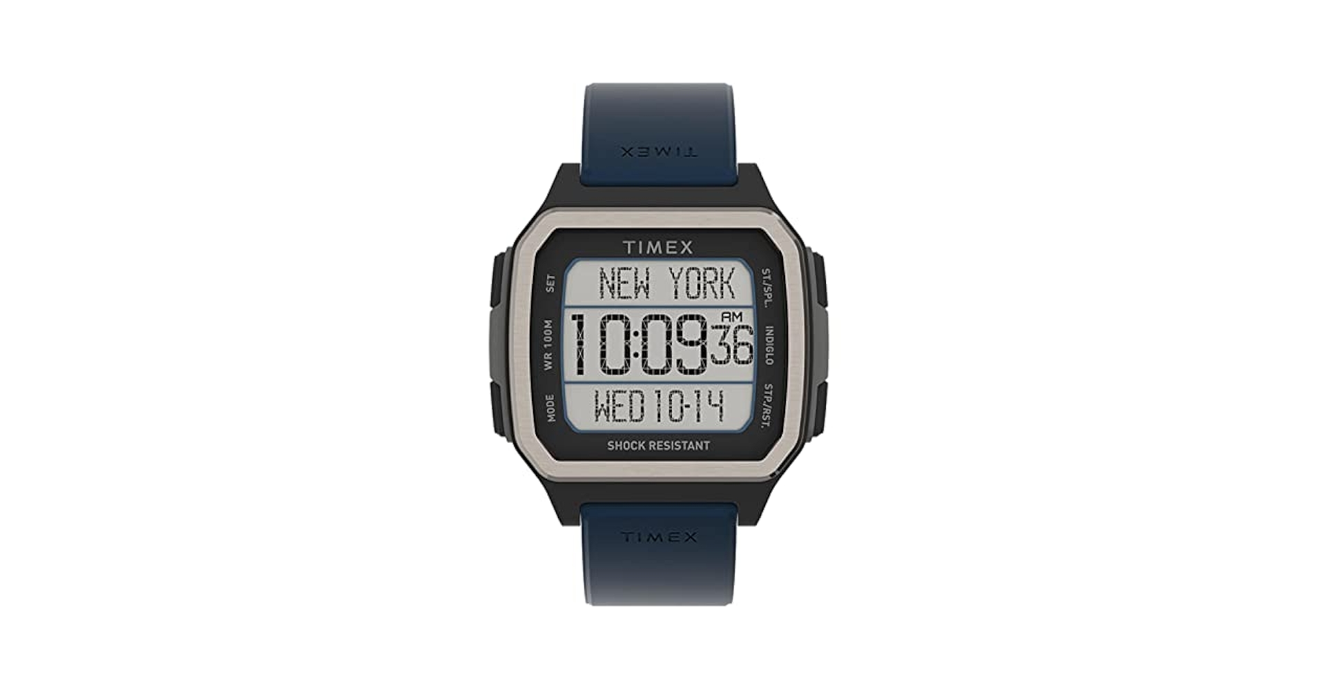 美品タイメックス　TIMEX コマンドアーバンCOMMAND URBAN ブルー Amazon | Timex Command Urban 47mm Digital Blue | 腕時計