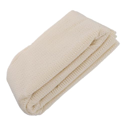 Toddmomy Tapis Antidérapant en PVC Beige pour Maison, Coussin de Sol Résistant à l'usure, pour Matelas et Chambre à Coucher, Protection Pratique et Solide