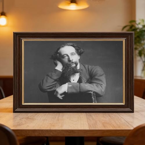 Impression toile Charles Dickens mur vide solution déco cadre 20x30 cm - 6