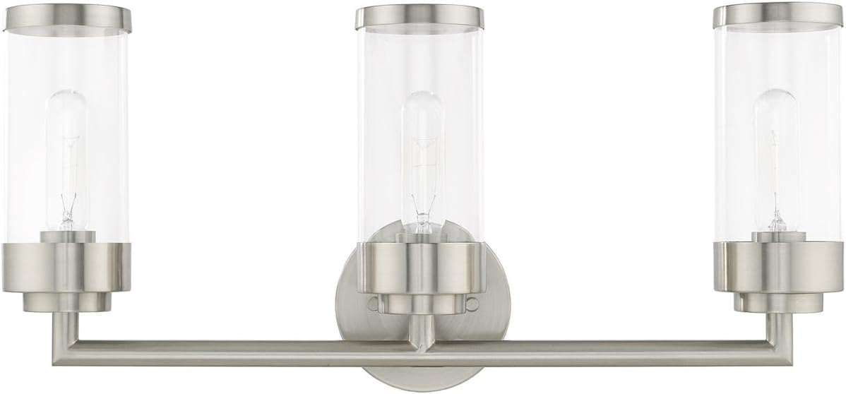 Livex Lighting 3 Lt Brushed Nickel Bath Vanity 10363-91