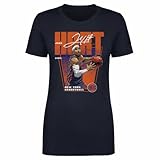 500 LEVEL Josh Hart New York Knicks Premiere Shirt for Women (Navy, Medium)