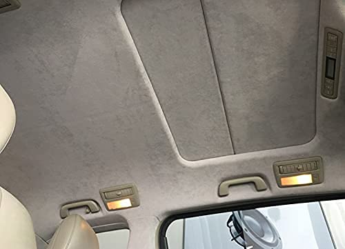 image for Car Element Suede Headliner Fabric with Foam Backing Material Automoti