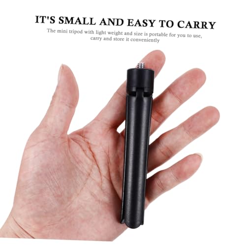 Trípode plegable para teléfono móvil mini portátil multiusos con montaje un cuarto para cámara 4