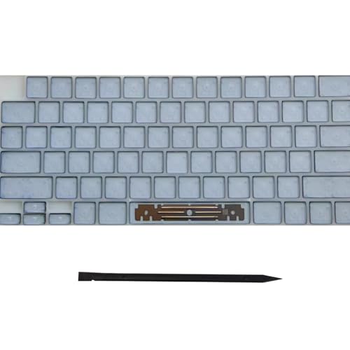 Image of Laptop Keyboard Keycaps Keys Replacement for MacBook Pro /Air Retina 13.6 /14 /15 /16 inch M2 /M3 Pro Model A2681 A3113 A2941 A3114 A2779 A2780 A2918 A2992 A2991 2022-2024 Year (Midnight Blue)
