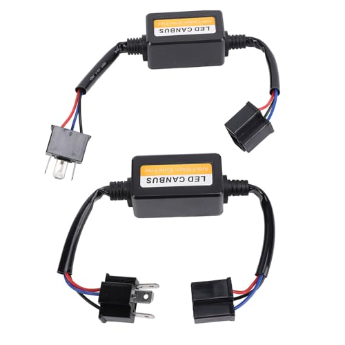 Decodificatore CanBus LED per Fari H4 Resistenza Plug Riproduzione Antiflullenti DC 9-30V