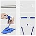Xiangtat Baby Door Jumper, Playful Parade Door Jumper Door Clamp Adjustable Strap for Toddler Infant 6-24 Months (Blue)