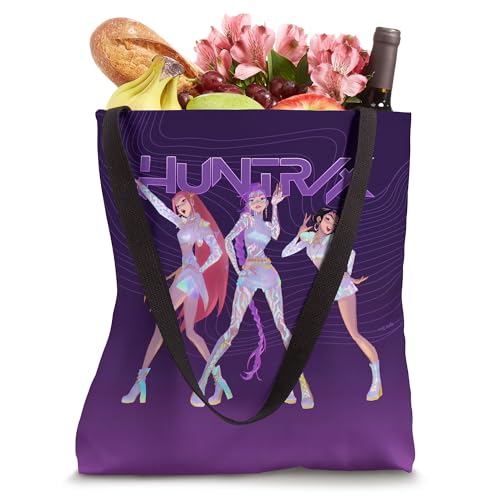 Bolso tipo tote oficialmente licenciado KPop Demon Hunters HUNTR/X miniatura 4