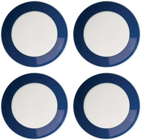 Kate Spade New York Make It Pop Dinner Plate, S/4, 6.90, Navy/Green image 5