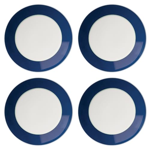 Kate Spade New York Make It Pop Dinner Plate, S/4, 6.90, Navy/Green