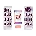 KISS imPRESS No Glue Mani Press On Nails, Color FX, 'Infinity', Purple, Short Size, Squoval Shape, Includes 30 Nails, Prep Pad, Instructions Sheet, 1 Manicure Stick, 1 Mini File