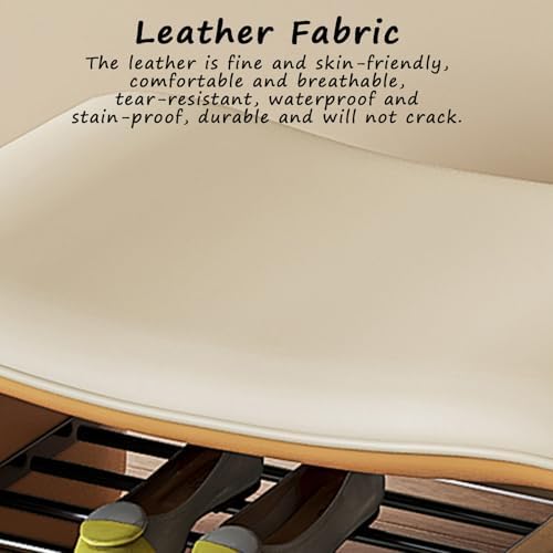Banc de rangement multifonction compact avec range-chaussures