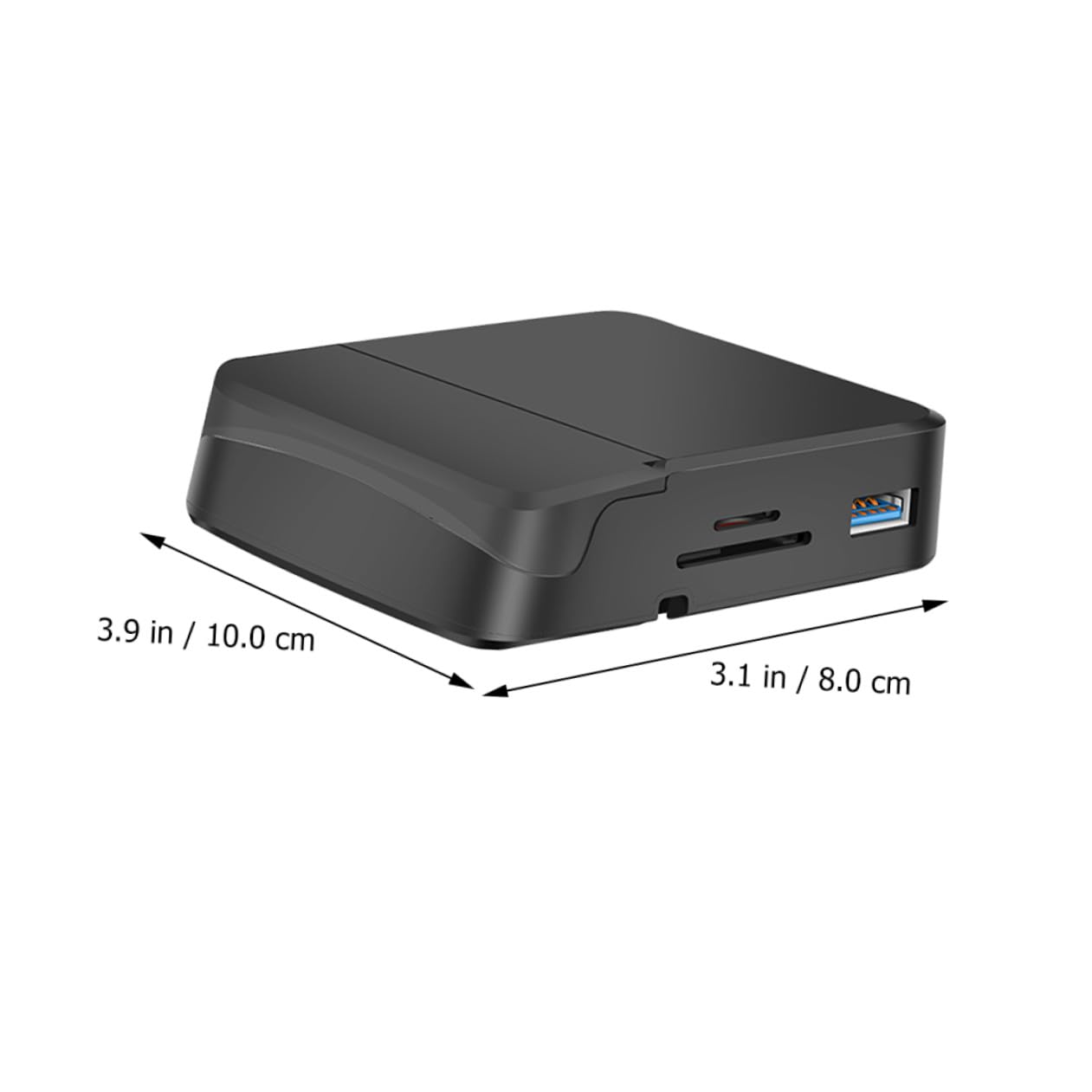Homoyoyo Adaptador de Concentrador USB-c Soporte para Teléfono, Expansor de Puertos USB, Diseño Compacto para Viaje y Oficina