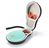FUNDA DE EVA DURA PREMIUM - La funda rígida de viaje para JBL Clip 2 La bocina móvil inalámbrica Bluetooth está hecha de EVA duro de primera calidad para proporcionar durabilidad y un rendimiento duradero. (para la venta es sólo el caso, el dispositivo y los accesorios no están incluidos).