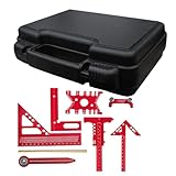 Messwinkel - 9-teiliges -Messwerkzeug Set | Werkzeugset für Rahmungen,Für Bauprojekte Heimwerker Möbelbau Garten Garage Industrie