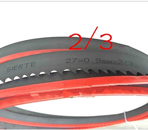 Lame de scie à ruban bi-métal 54x1.6x7600 mm 2/3 TPI Gowe pour découpe de profilés