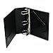 Wilson Jones - Heavy-Duty No-Gap D-Ring Binder With Label Holder, 4" Capacity, Black - Sold As 1 Each - Special No-Gap D-ring design keeps sheets from slipping through rings.