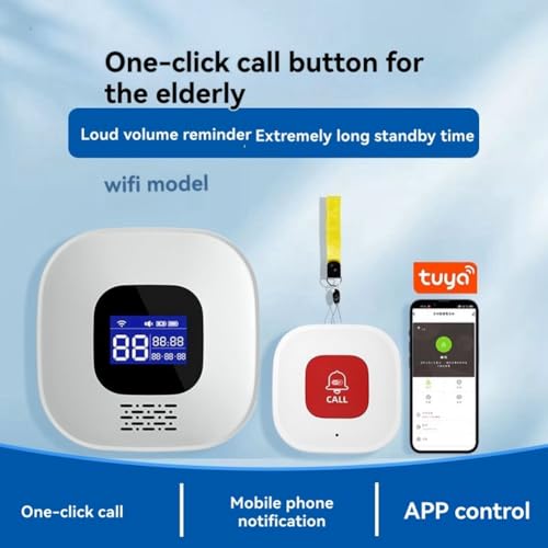 Bouton d'appel SOS WiFi protégez vos parents âgés avec l'alerte Tuya