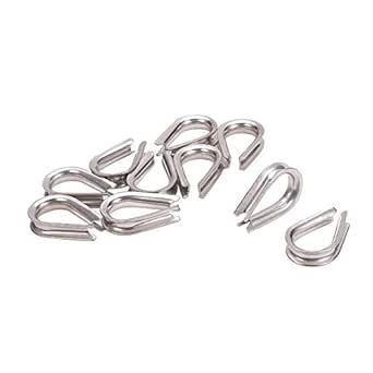 M2 M3 M4 M5 M6 M8 M10 304 Stainless Steel Chicken Heart Ring Cable Wire
