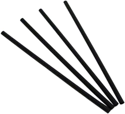 MarketPro - Pajita gigante sin envolver color negro, 7.75 pulgadas de longitud total  5000estuche disponible en Yaxa Peru