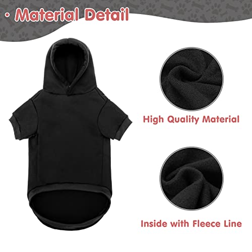 BINGPET Dog Hoodies-Fleece Lined-Hooded Pullover for Dog Cat in Cold Weather - Image 4