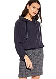 Comma CI Damen 88.911.11.2415 Bluse, Blau (Marine 5997), (Herstellergröße: 34)