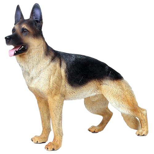 Figurine de Berger Allemand incassable en plastique contre la fragilité des jouets