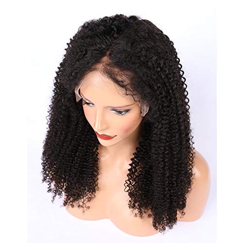 Tony Beauty Hair Afro Kinky Curly Human Hair Wigs For Black Women Heavy Density Glueless Lace Wigs Natural Black Mongolian Kinkys Curly Full Lace Human Hair Wigs With Baby Hairs (22Inch 150 Density) #TOP6