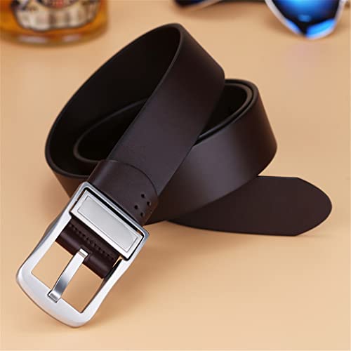 Belt men's leather pin buckle cowhide youth belt men's belt top layer cowhide casual belt2