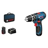 Original bosch Qualität BOSCH 06019B690H Professional GSB 12V-15 Schlagbohrschrauber