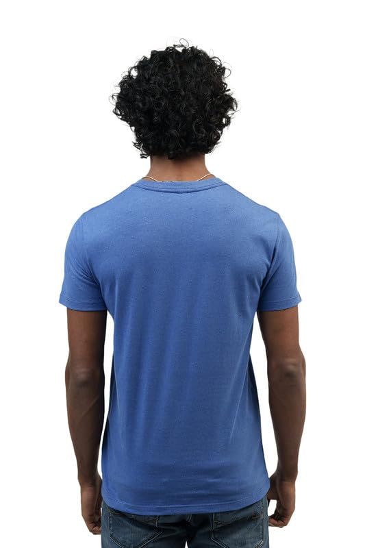 Image of tinies Cotton Tshirt Crew Neck Mens Plain Solid Regular Fit Half Sleeve Wrinkle Free Casual Wear Mens T-Shirt (Combo Set of 3) Green Charcoal Royal Size S