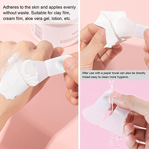 4PCS Face Mask Applicator Brushes, Philbinden Soft Silicone Face Mask Brush Portable Makeup Spatula for Cosmetic Mask, Mud, Clay Mask, Eye Mask, Body Lotion - Thumbnail 6