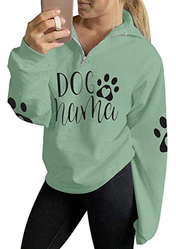 Women Dog Mom Sweatshirt