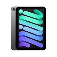 Apple iPad mini (A17 Pro): Apple Intelligence, 8.3-inch Liquid Retina Display, 256GB, Wi-Fi 6E + 5G Cellular, 12MP Front/12MP Back Camera, Touch ID, All-Day Battery Life — Space Gray